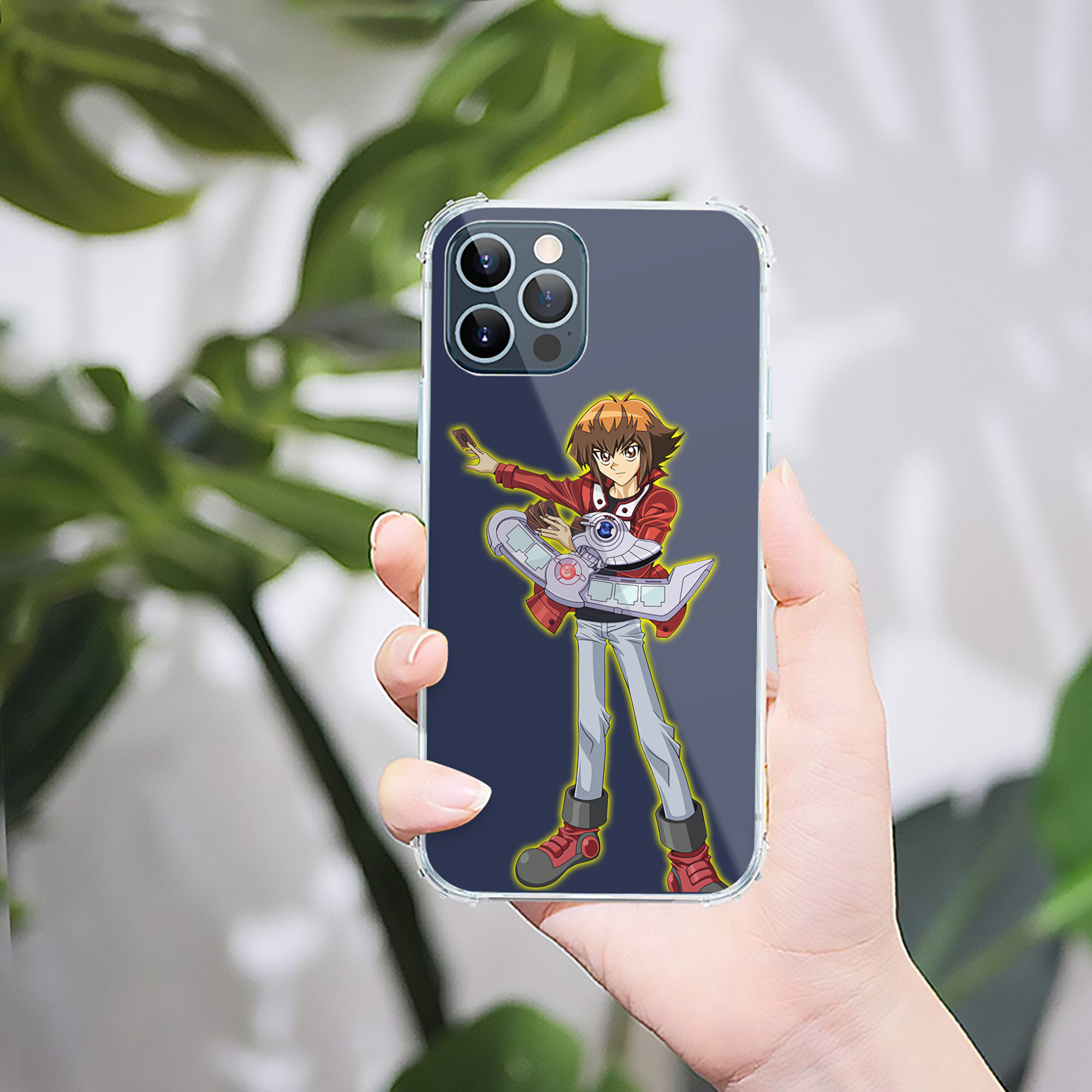 （画像用） 遊☆戯☆王 Yu-Gi-Oh! 【iPhone 12シリーズ対応】透明スマホケース（クリアソフトケース）